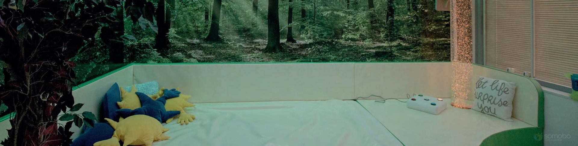 Mise en pratique du projet Snoezelen 3 jours